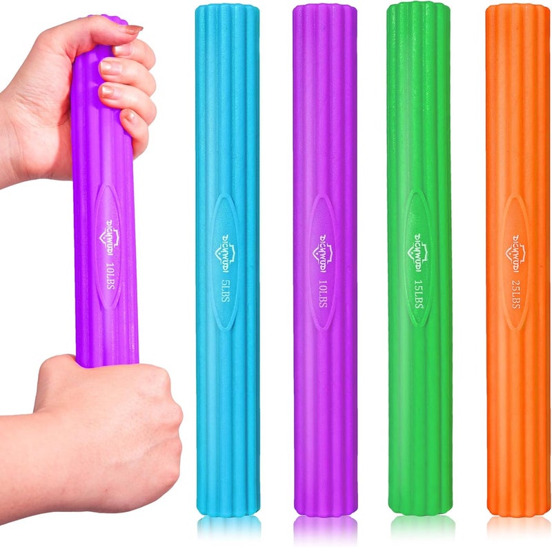 DICYWUDI Flex Therapy Bar and Grip Strength Trainers set, Physical Therapy & Resistance Bar for Golfers Elbow, Tendinitis, Wrist,Forearms Pain, Improve Grip Strength and Relieve Pain - Image 1